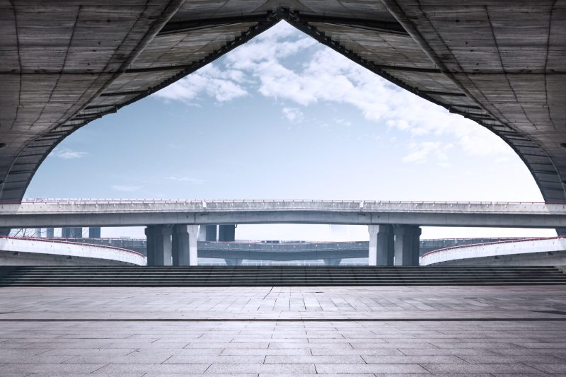 Highway overpass